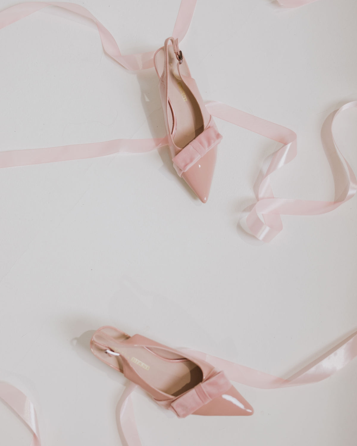 JULIA SLINGBACK HEELS PINK PATENT