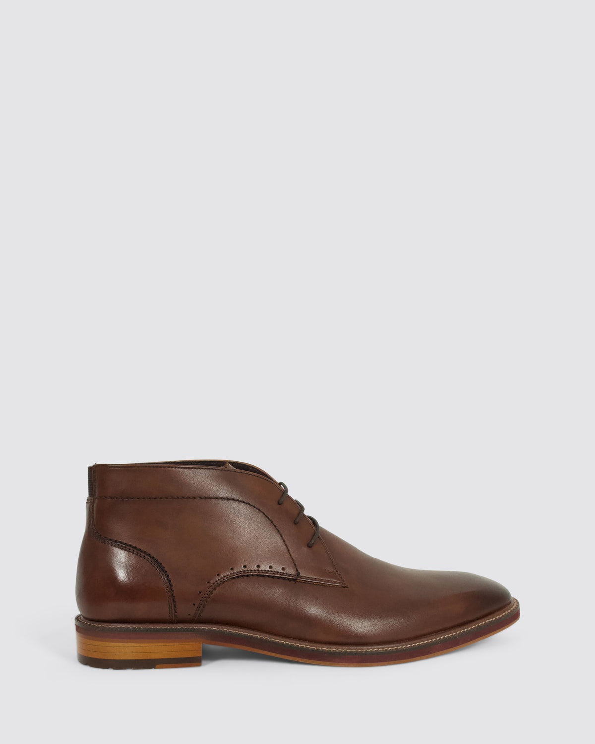SKITTLE DRESS SHOES BROWN LEATHER