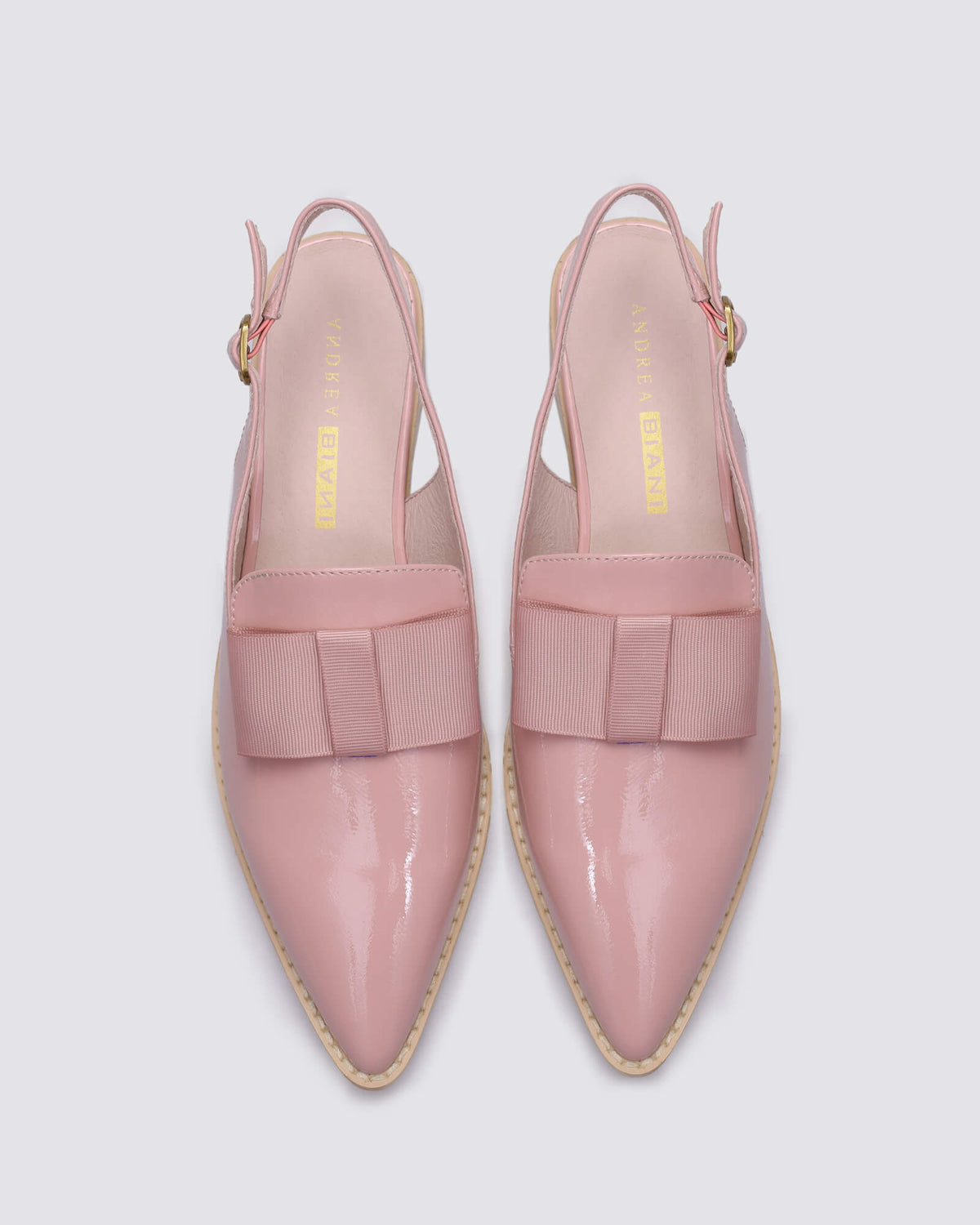 JUNIPER SLINGBACK FLATS PINK PATENT/PINK