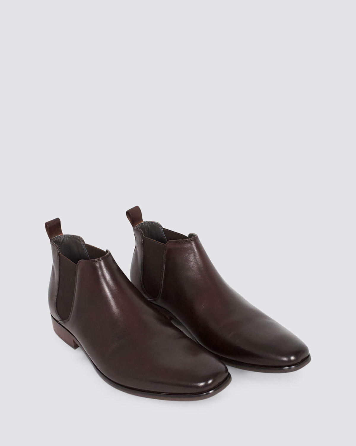 KICK DRESS BOOTS MOCHA LEATHER