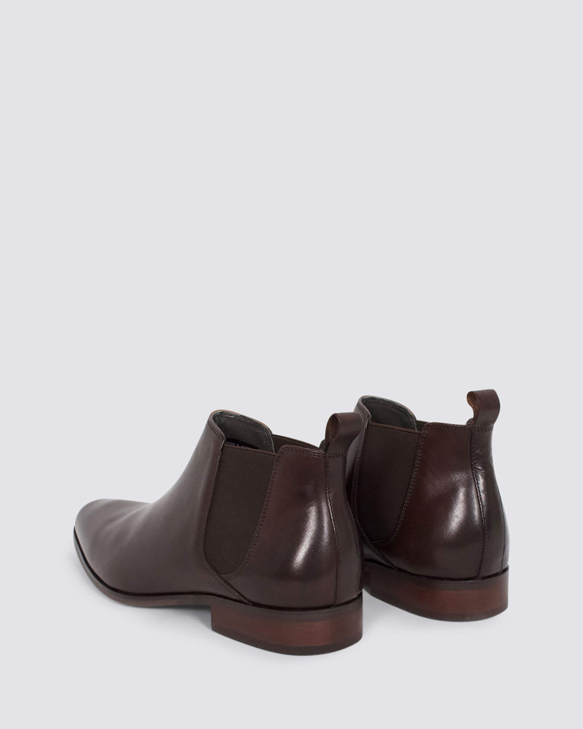 KICK DRESS BOOTS MOCHA LEATHER