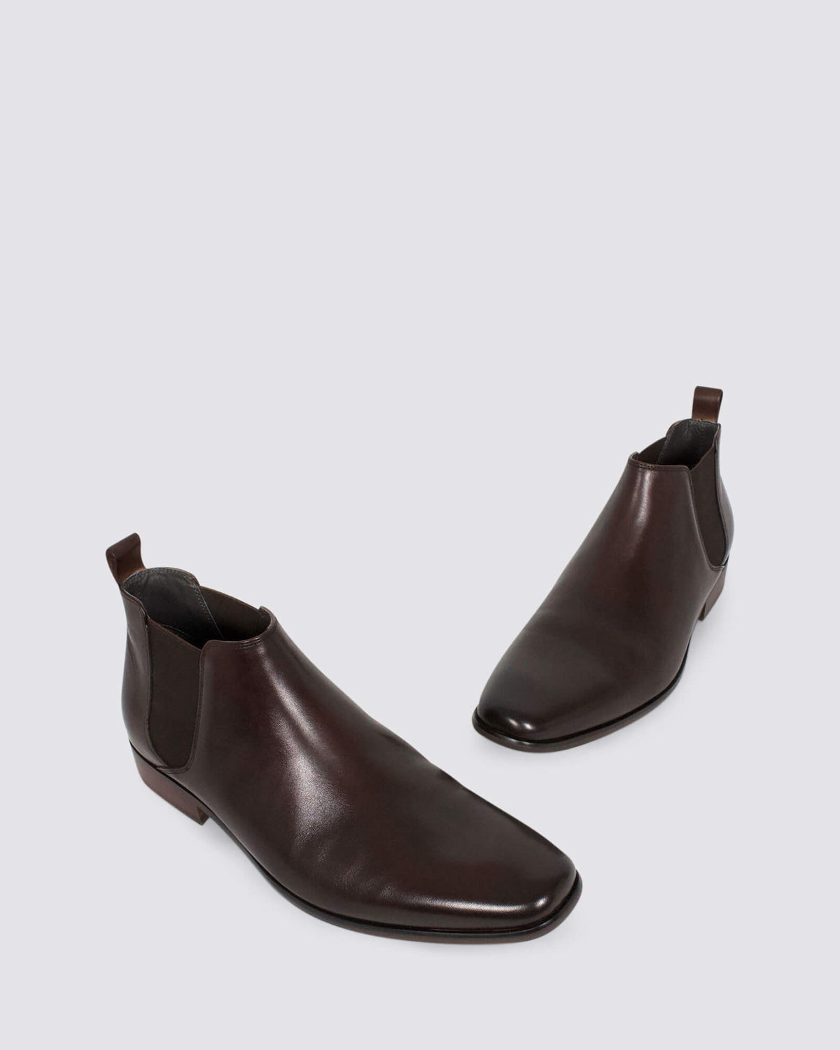 KICK DRESS BOOTS MOCHA LEATHER