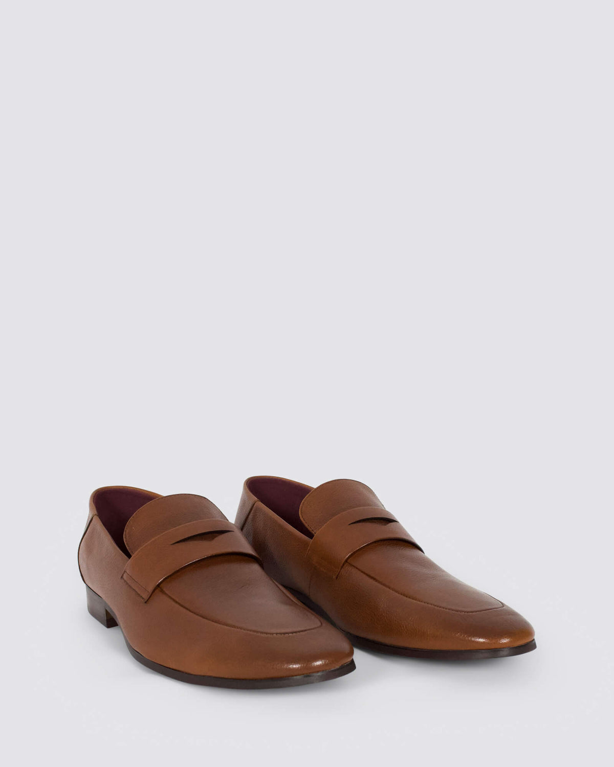 LUXE MENS LOAFERS DARK TAN