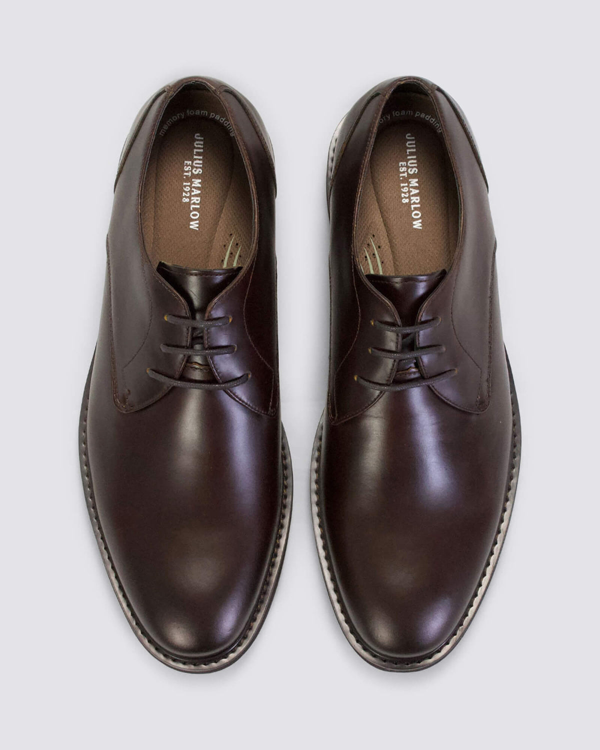 VALID DRESS SHOES BROWN LEATHER