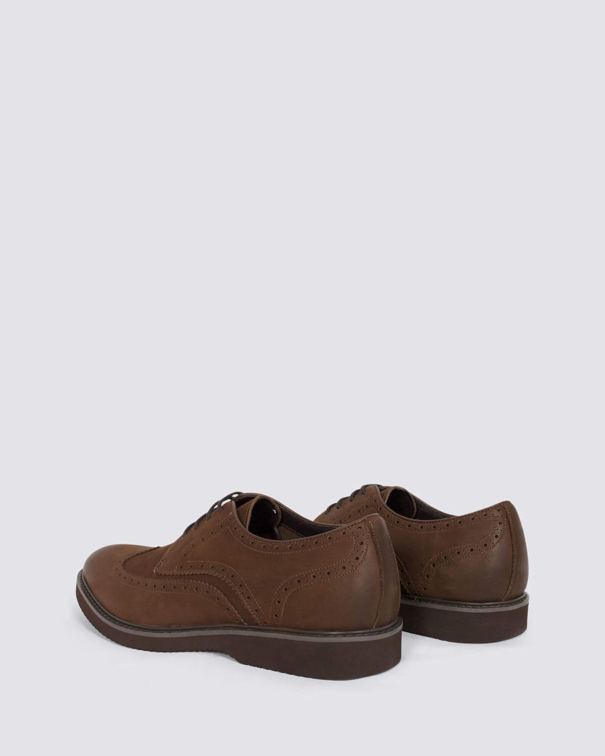 VAULT DRESS SHOES BROWN NUBUCK