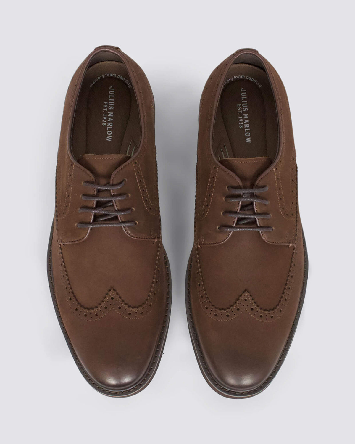 VAULT DRESS SHOES BROWN NUBUCK