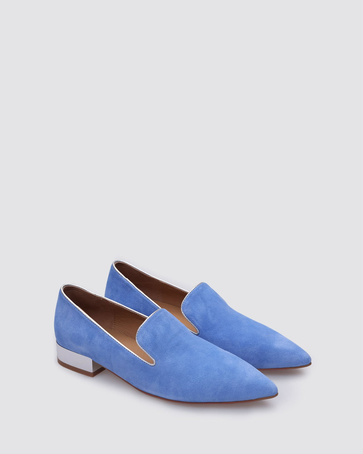 KAMI LOAFERS CORNFLOWER SUEDE