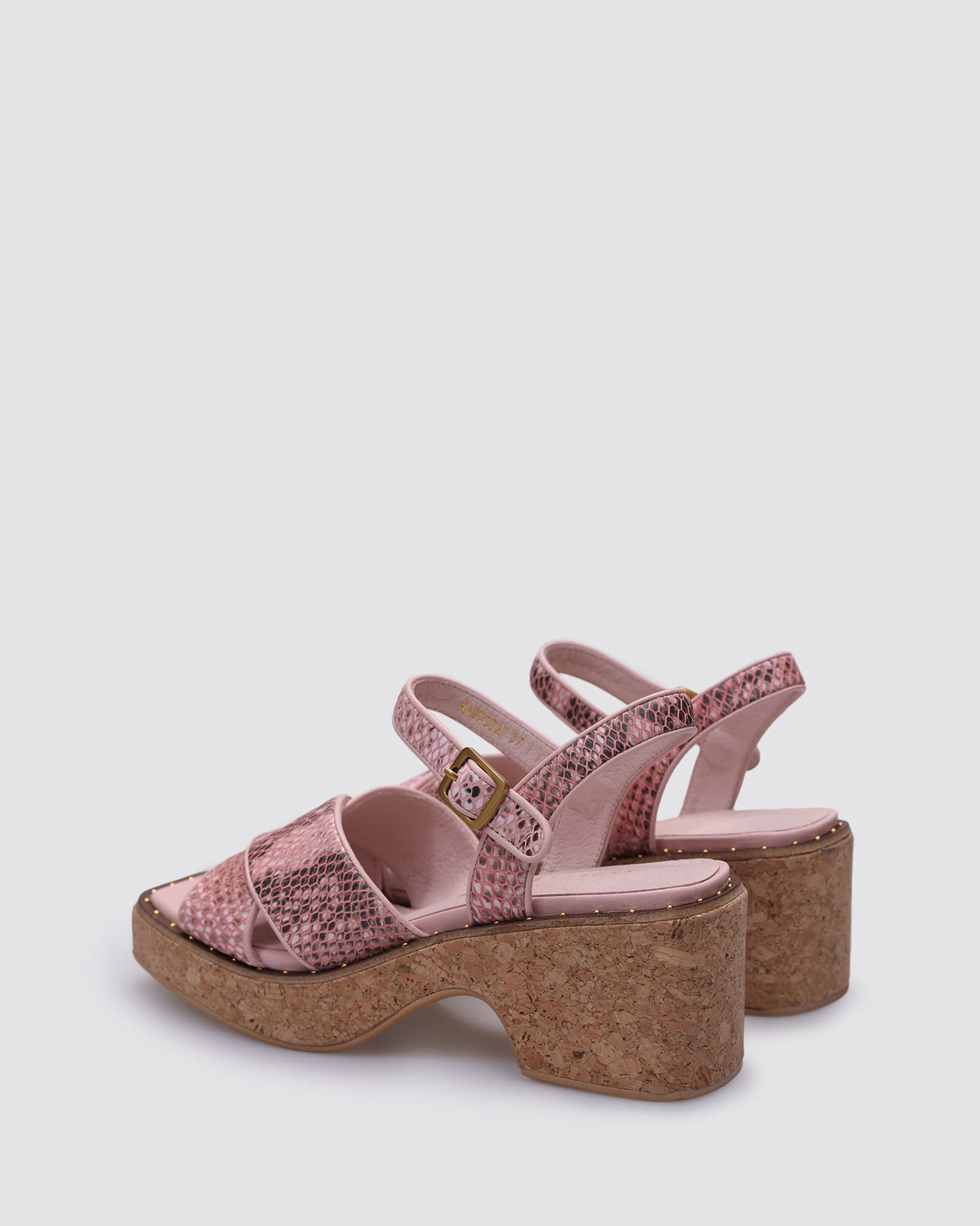 KATESTAR HEELS BLUSH SNAKE