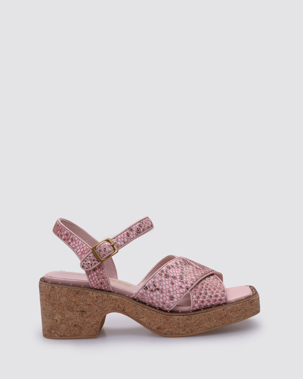 KATESTAR HEELS BLUSH SNAKE