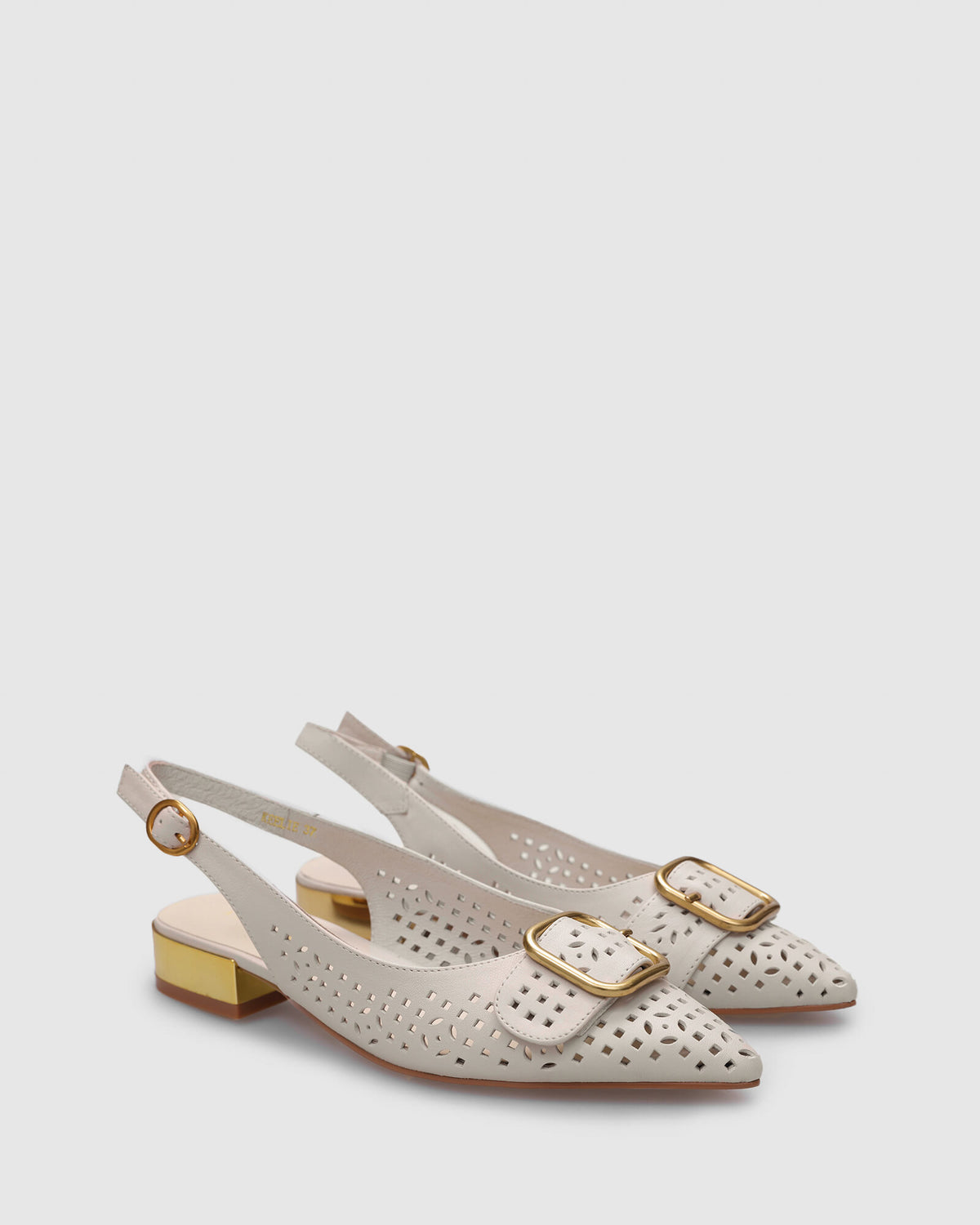 KEELIE SLINGBACK FLATS DOVE