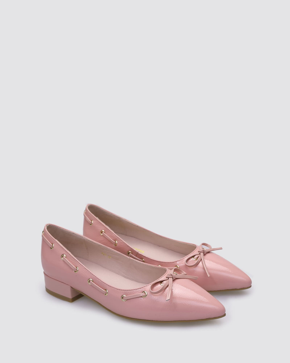 KEY FLATS PINK PATENT