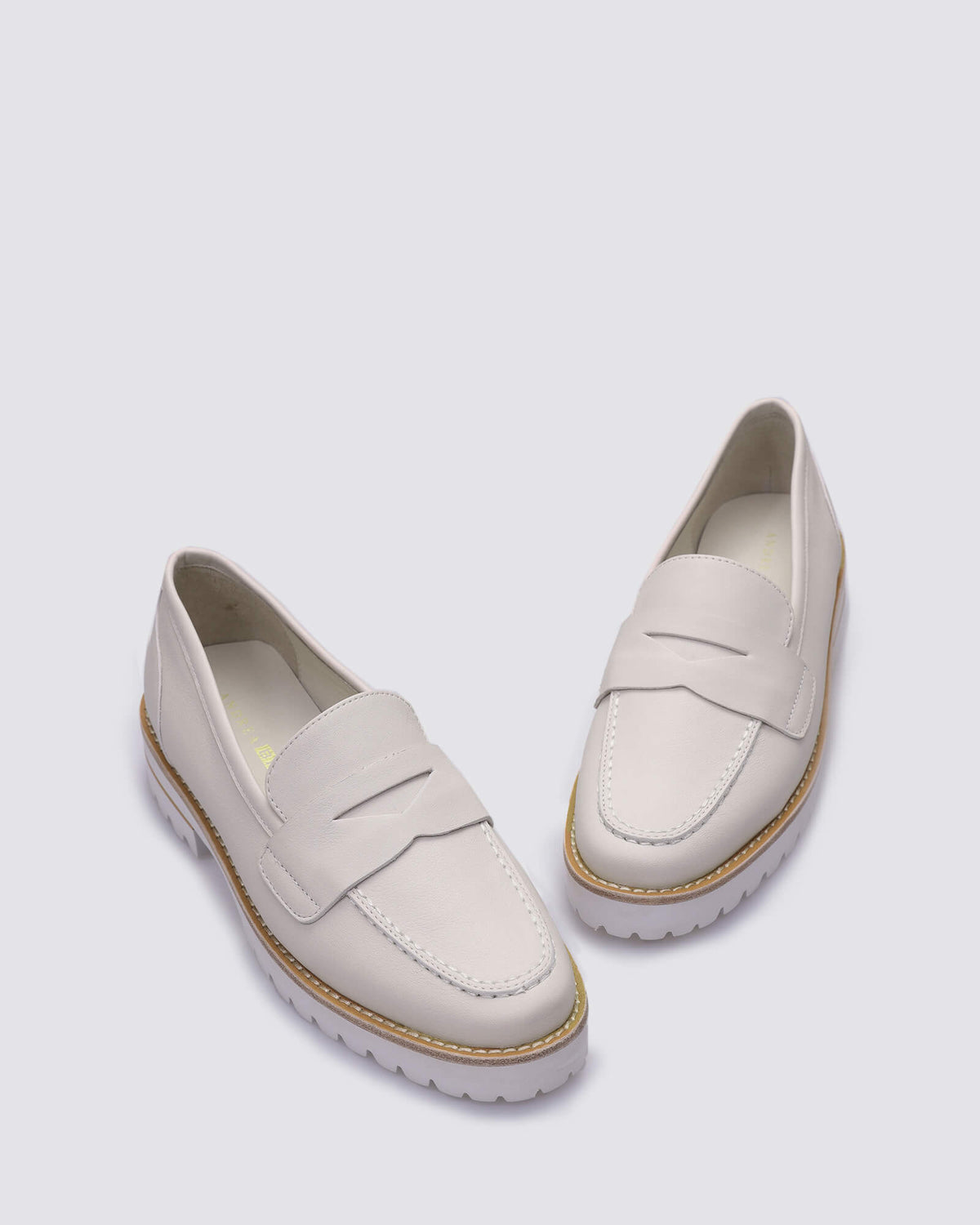 KINDA LOAFERS DOVE LEATHER