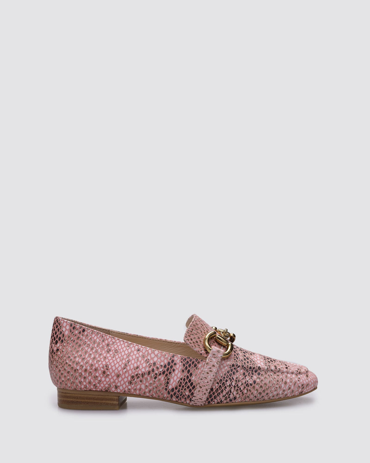 KINKAID LOAFERS BLUSH SNAKE
