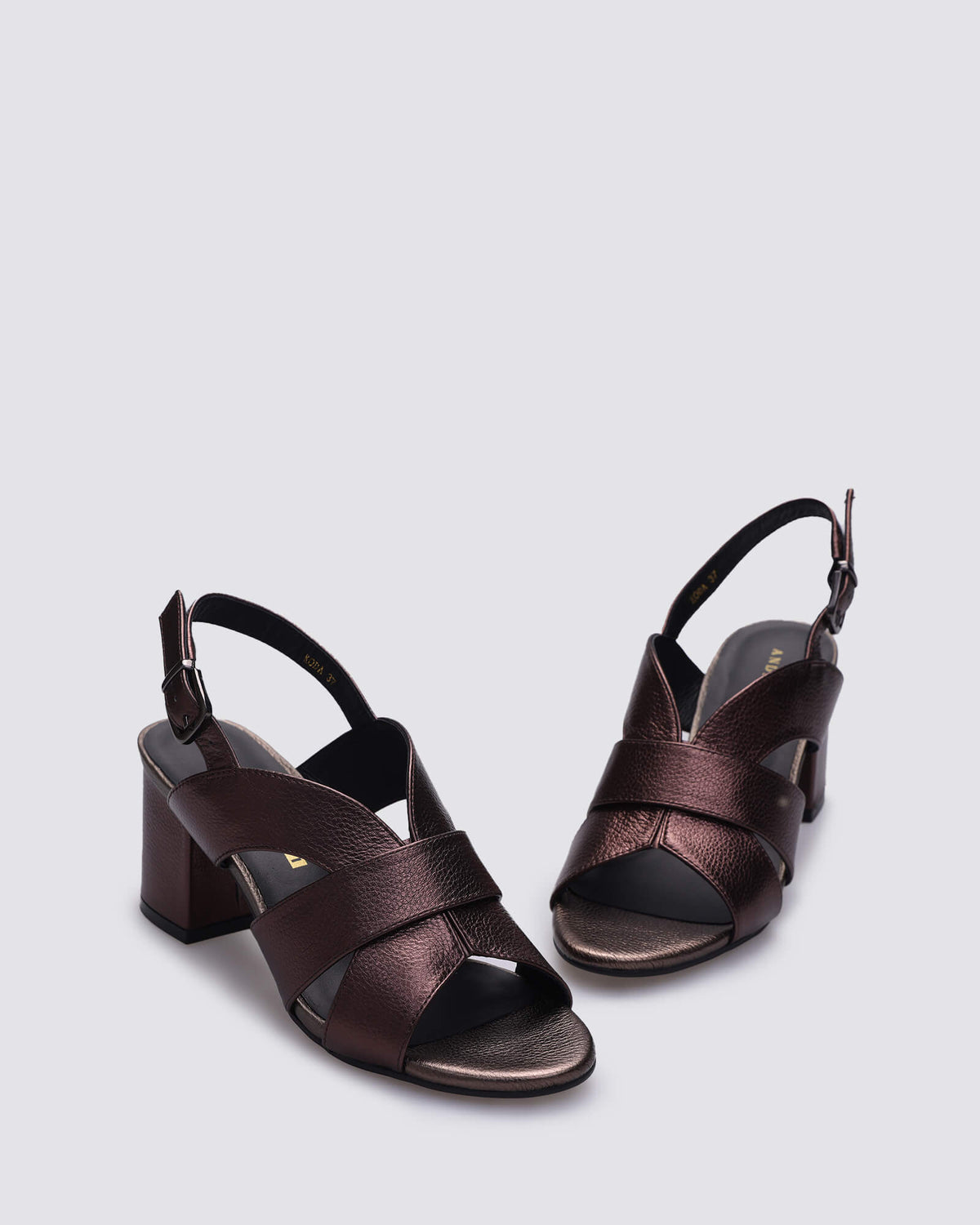 KODA HEELS BRONZE METALLIC