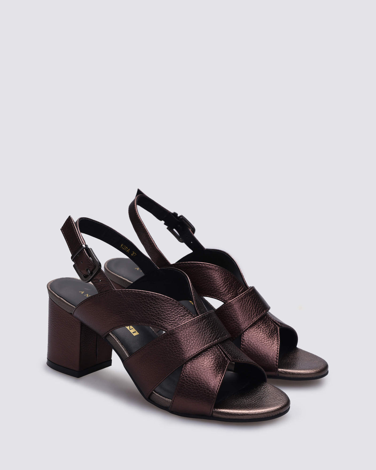 KODA HEELS BRONZE METALLIC