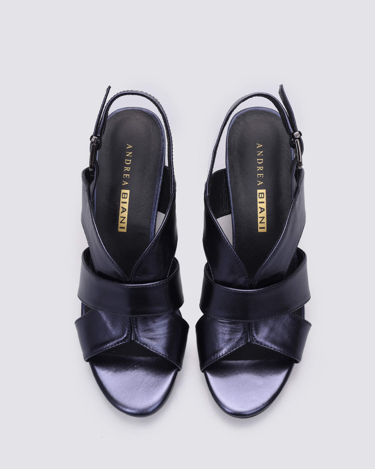 KODA HEELS NAVY METALLIC