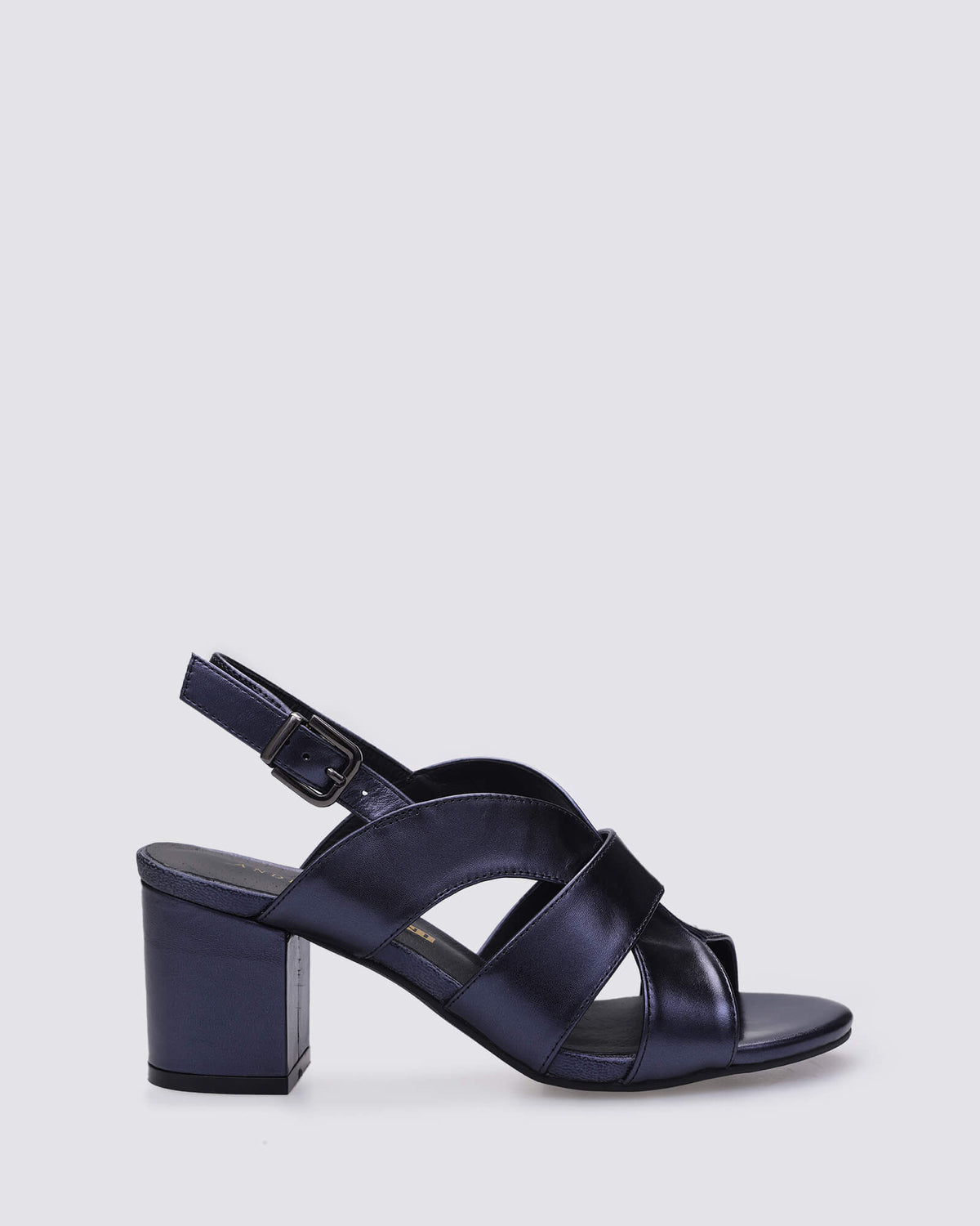 KODA HEELS NAVY METALLIC