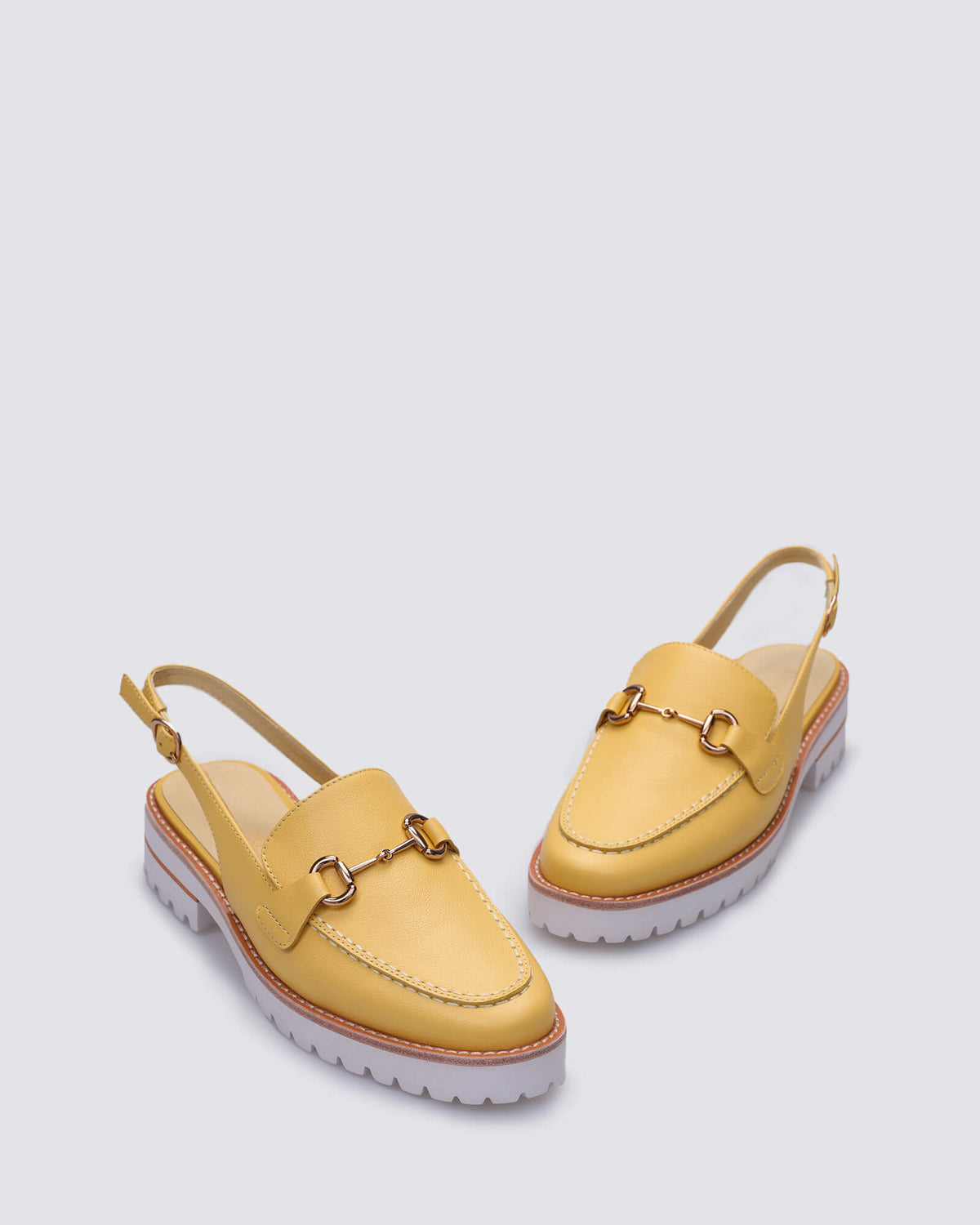 KOLA SLINGBACK FLATS YELLOW