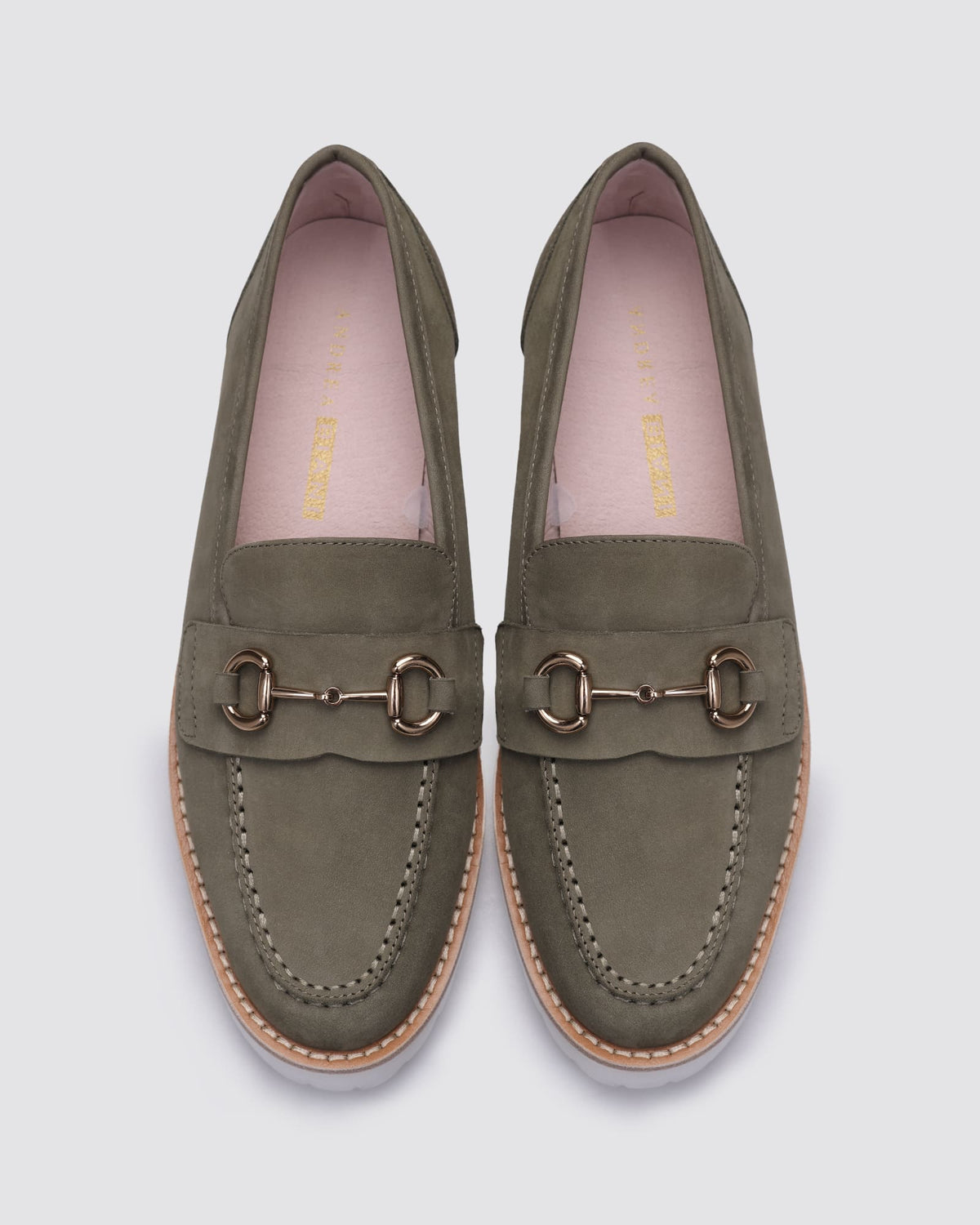 KRYSTAL LOAFERS SAGE NUBUCK