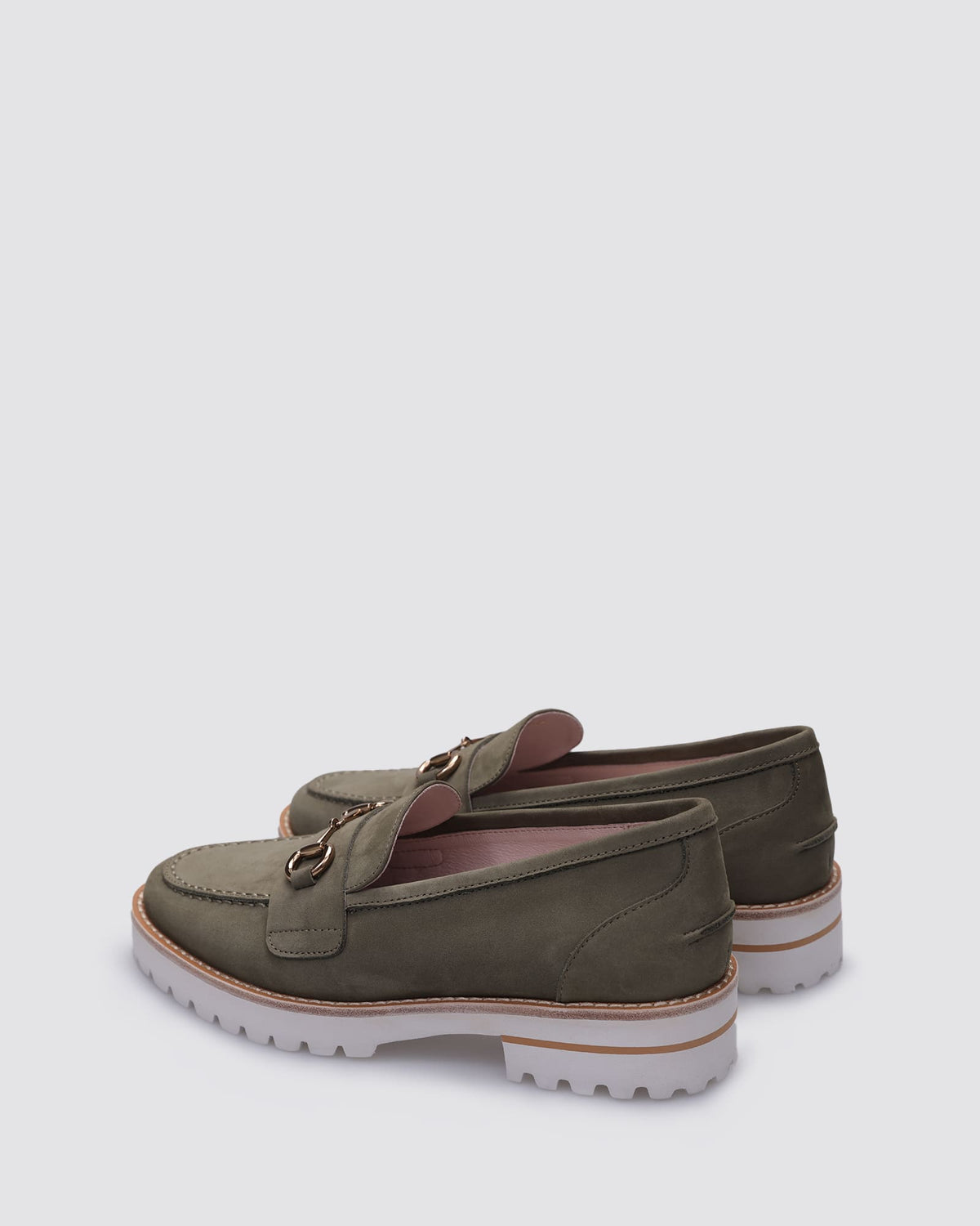 KRYSTAL LOAFERS SAGE NUBUCK