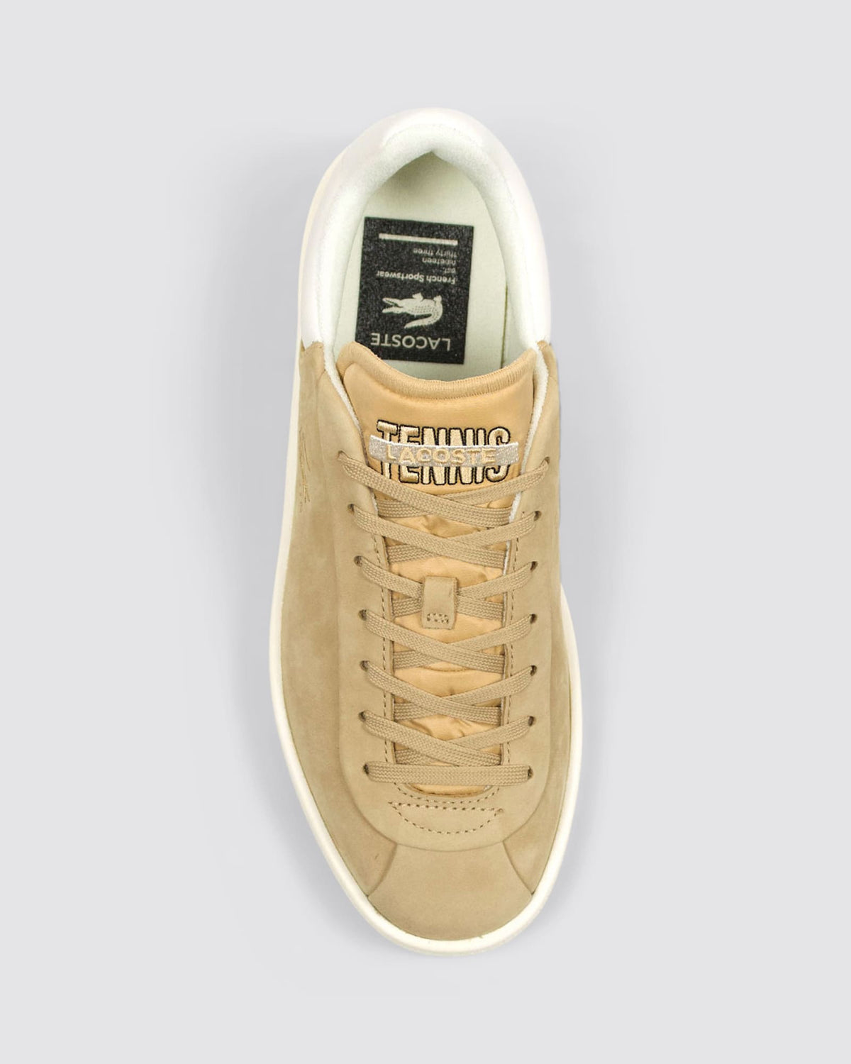 BASESHOT PRM 124 MENS SNEAKERS LIGHT BROWN LEATHER