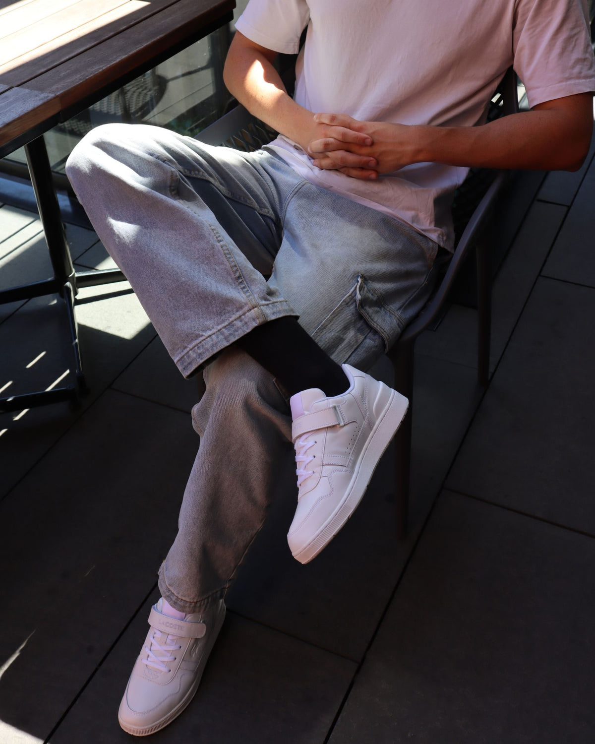 T-CLIP SNEAKERS VLC 223 1 WHITE LEATHER