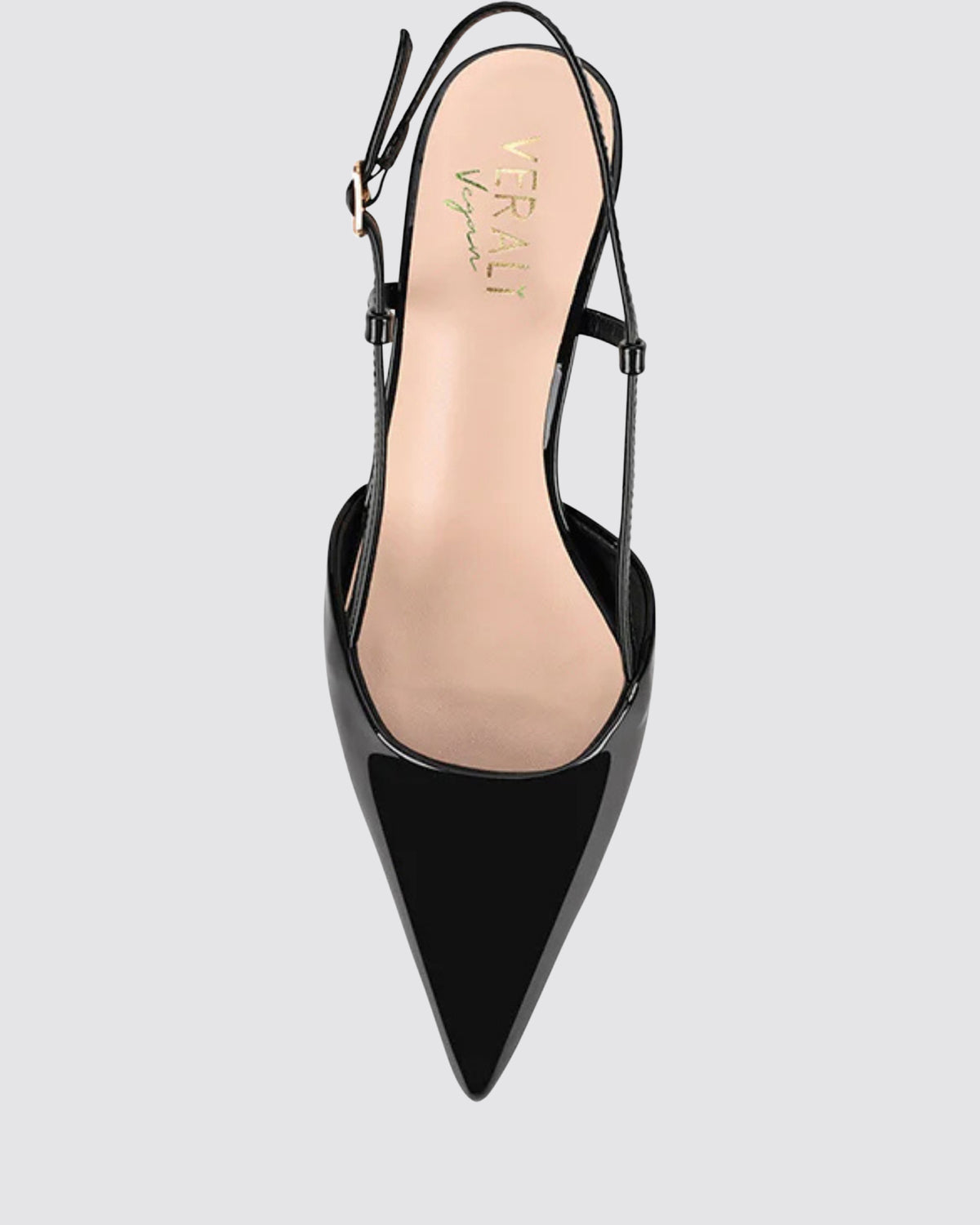 LUCAS KITTEN HEELS BLACK PATENT