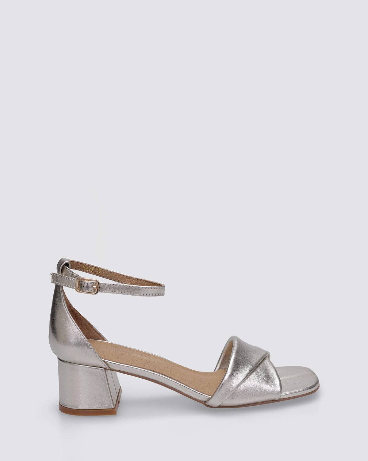 MAVI HEELS PLATINO