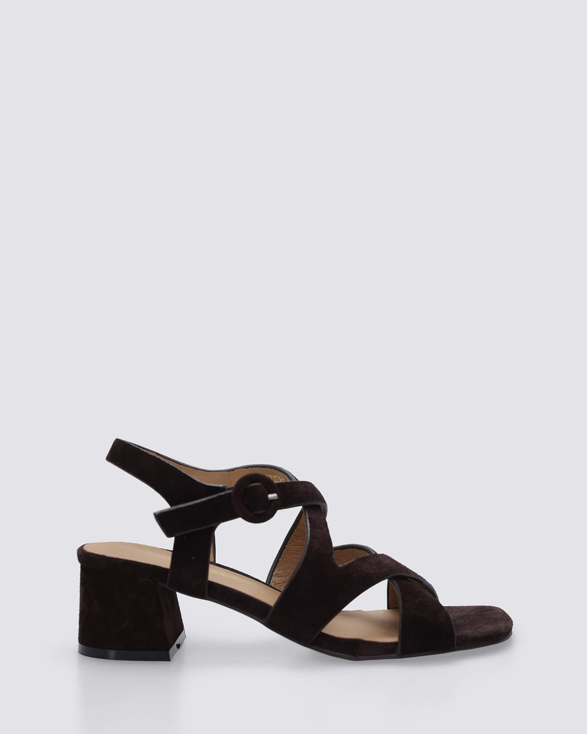 MISTELLE HEELS CHOCOLATE SUEDE