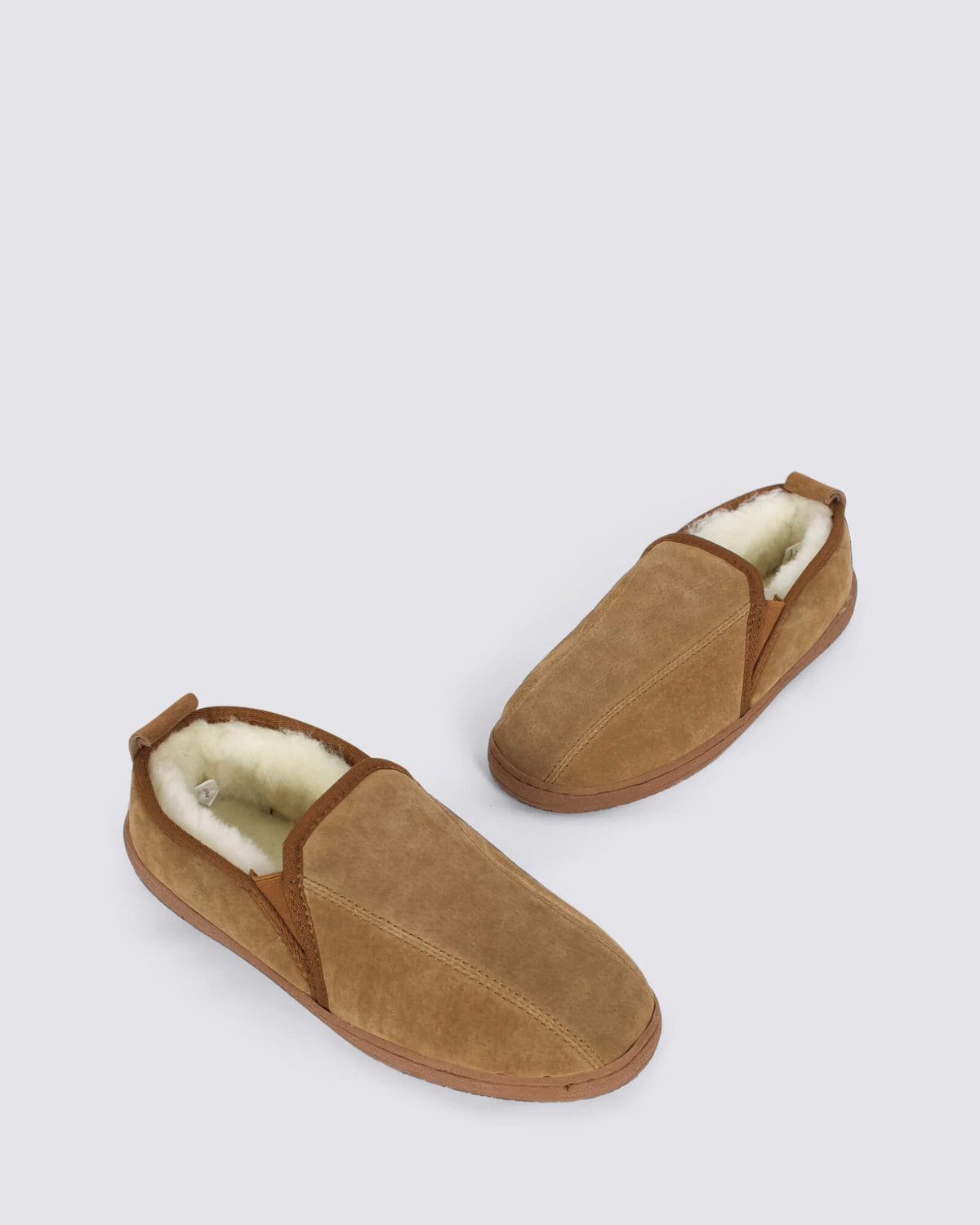 CHARLIE MENS SLIPPERS WALNUT