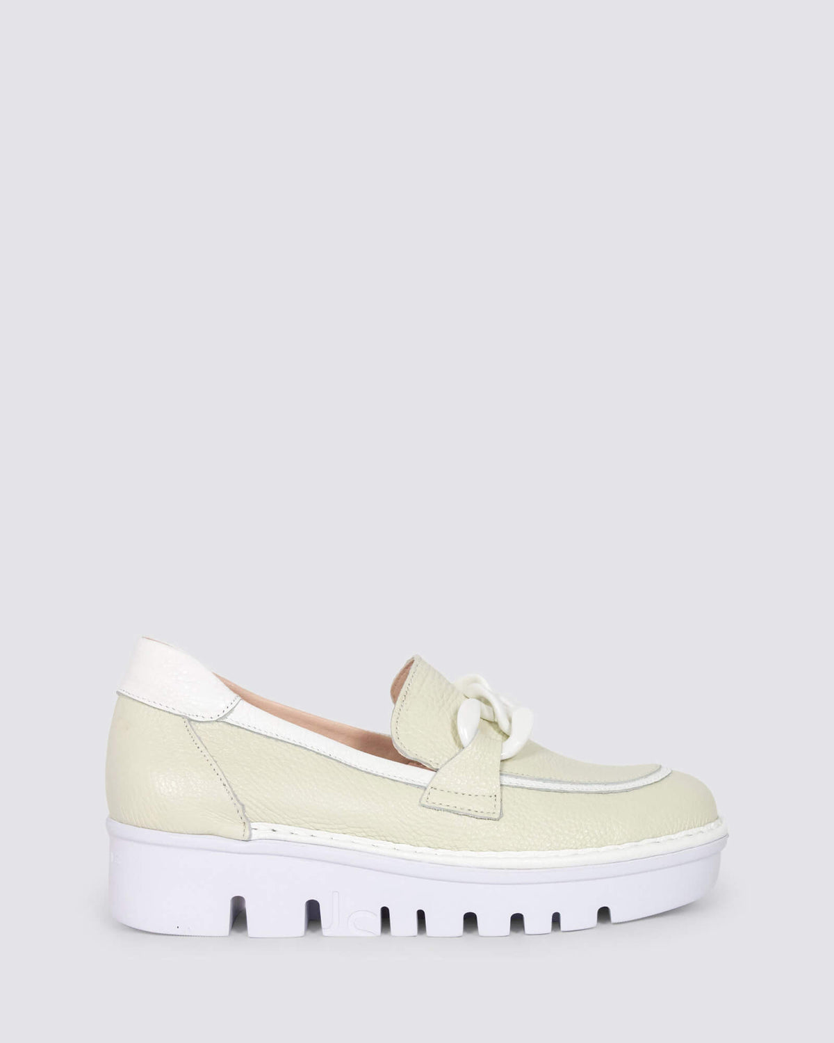 JS-4425 LOAFER HIEL/BLANCO