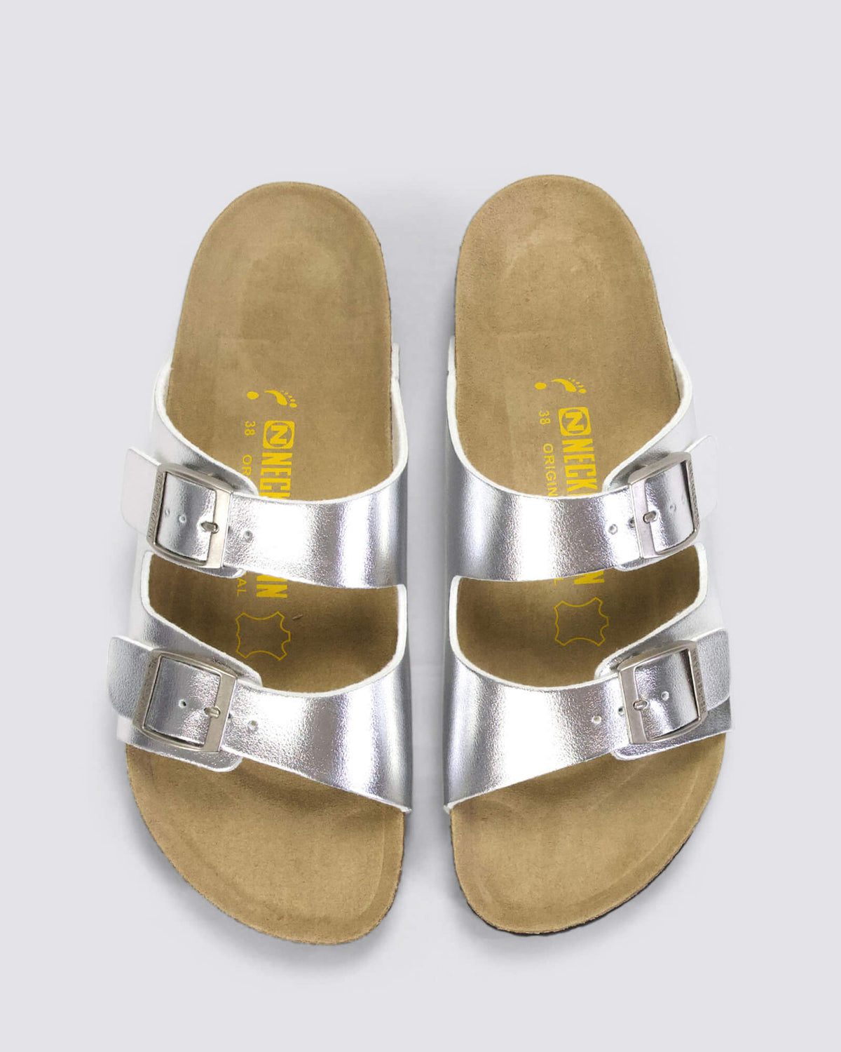 N2618 SANDALS SOFT SILVER