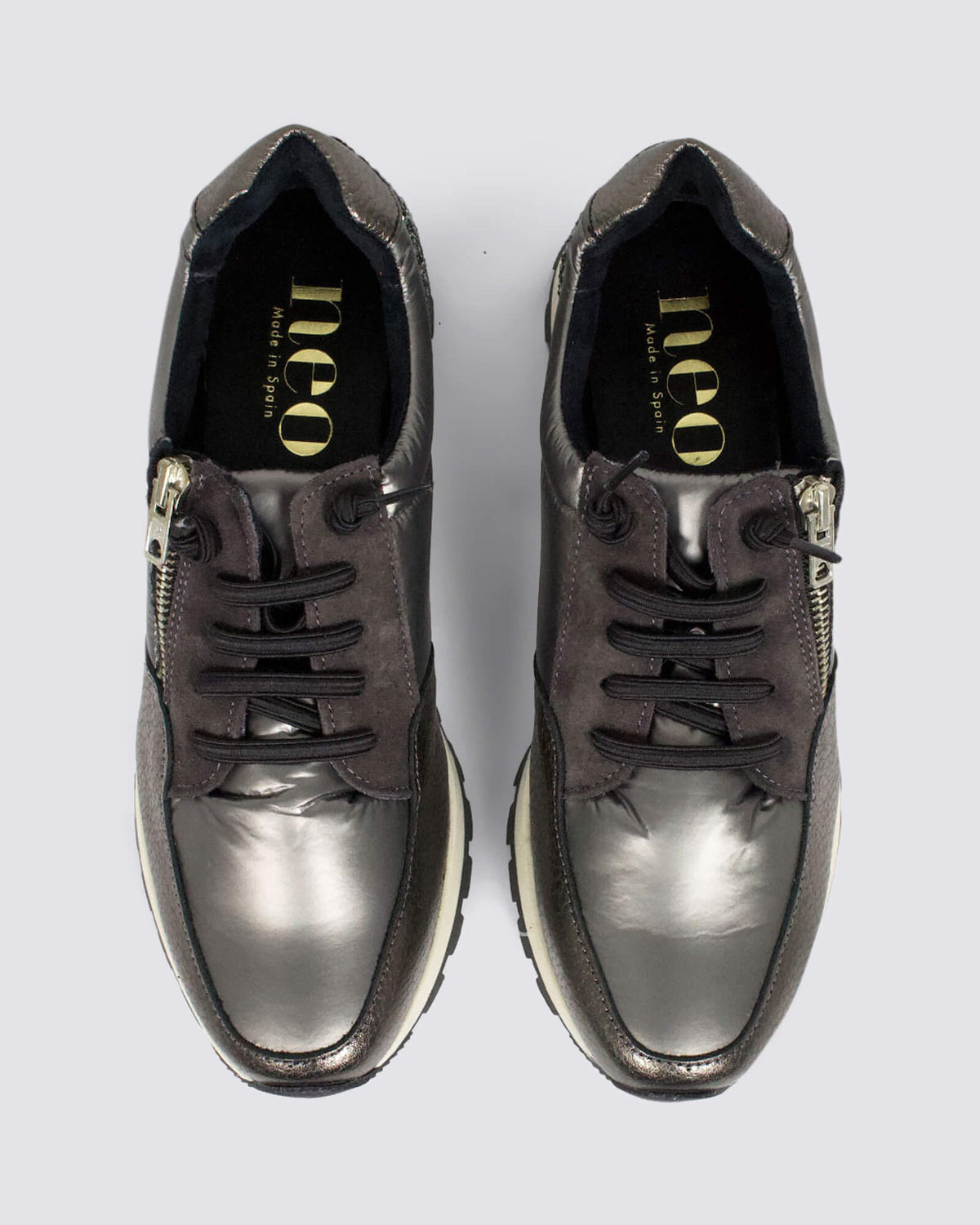 CO-SOLI061 SNEAKERS ASTOL/PLATINO