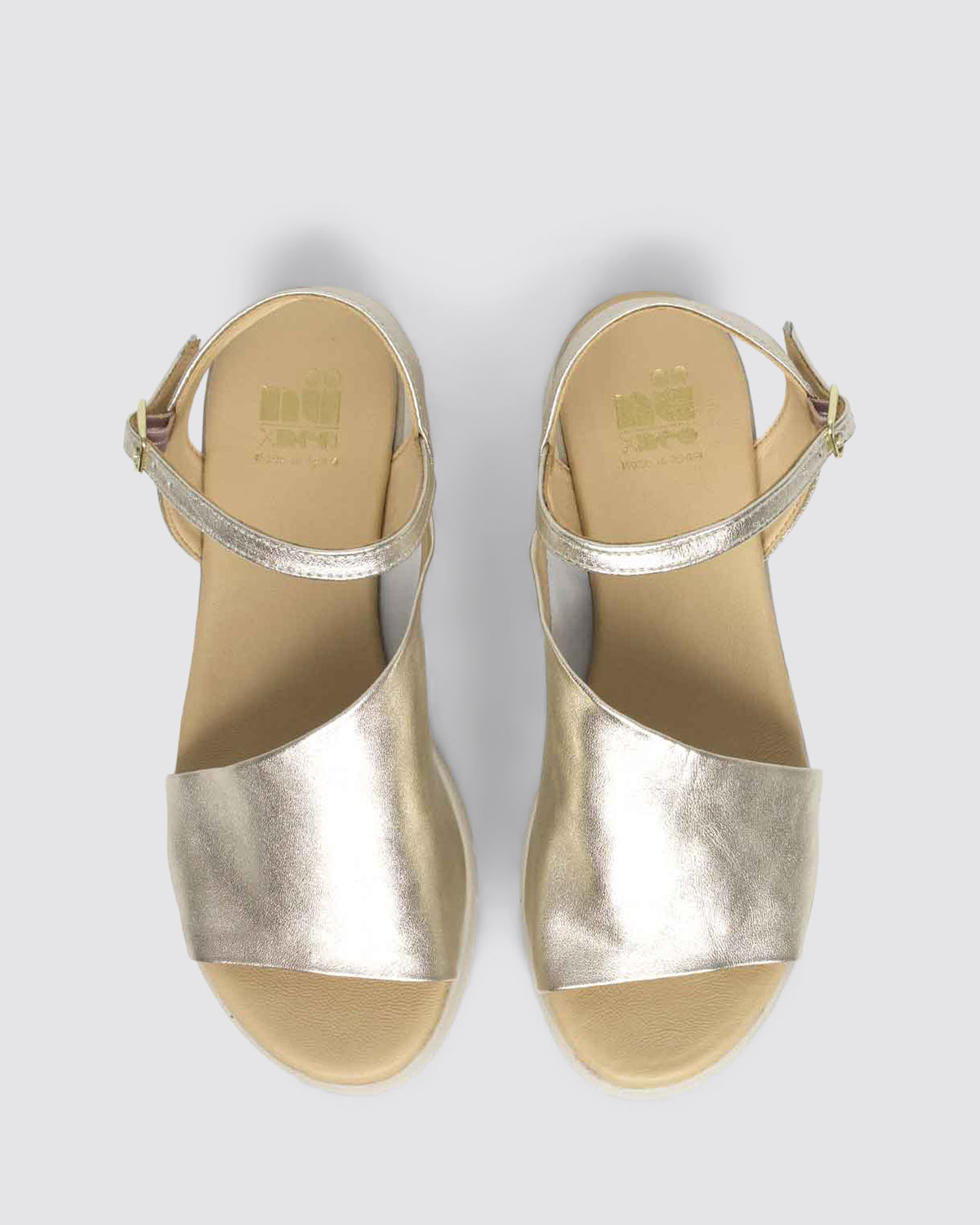 KLARA MC821 SANDALS PLATINO