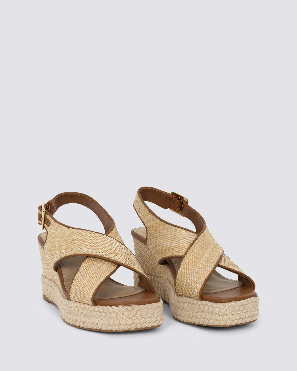 ZERINA WEDGES TAN