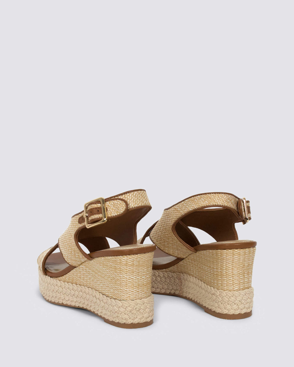 ZERINA WEDGES TAN