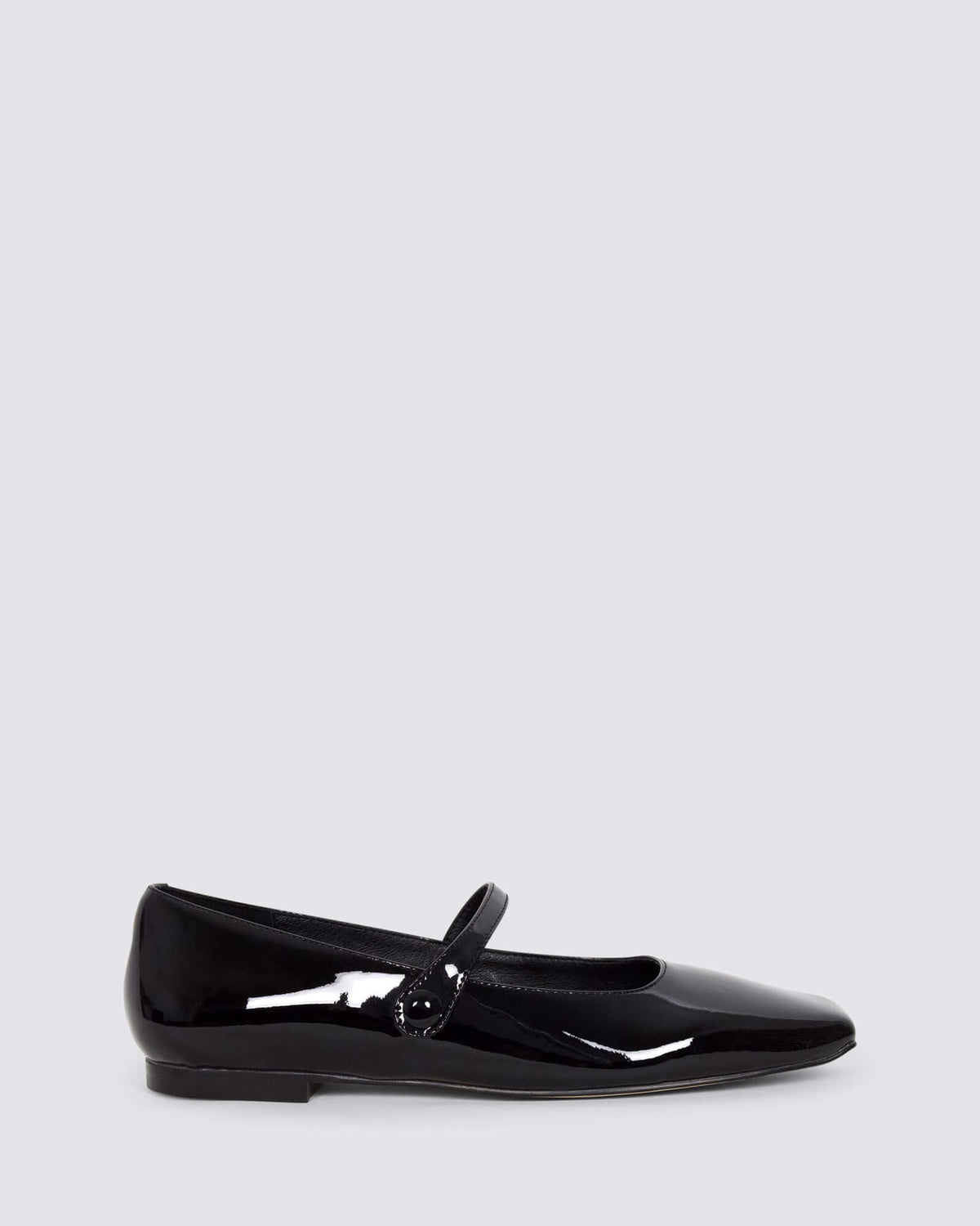 XANDRIA BALLET FLATS BLACK PATENT