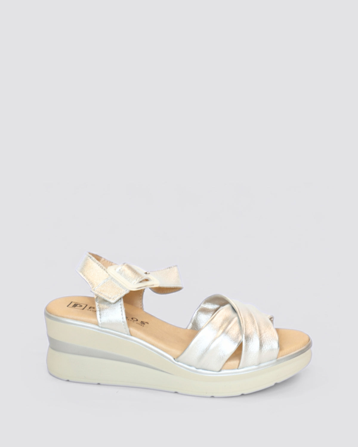10364 WEDGE SANDALS PLATA