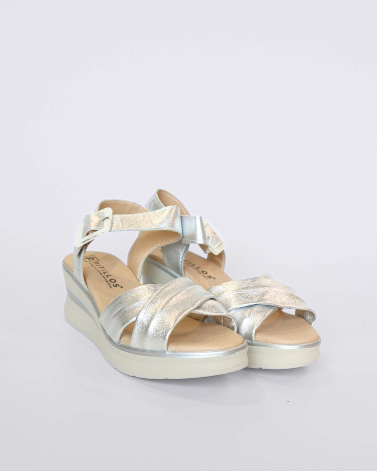 10364 WEDGE SANDALS PLATA