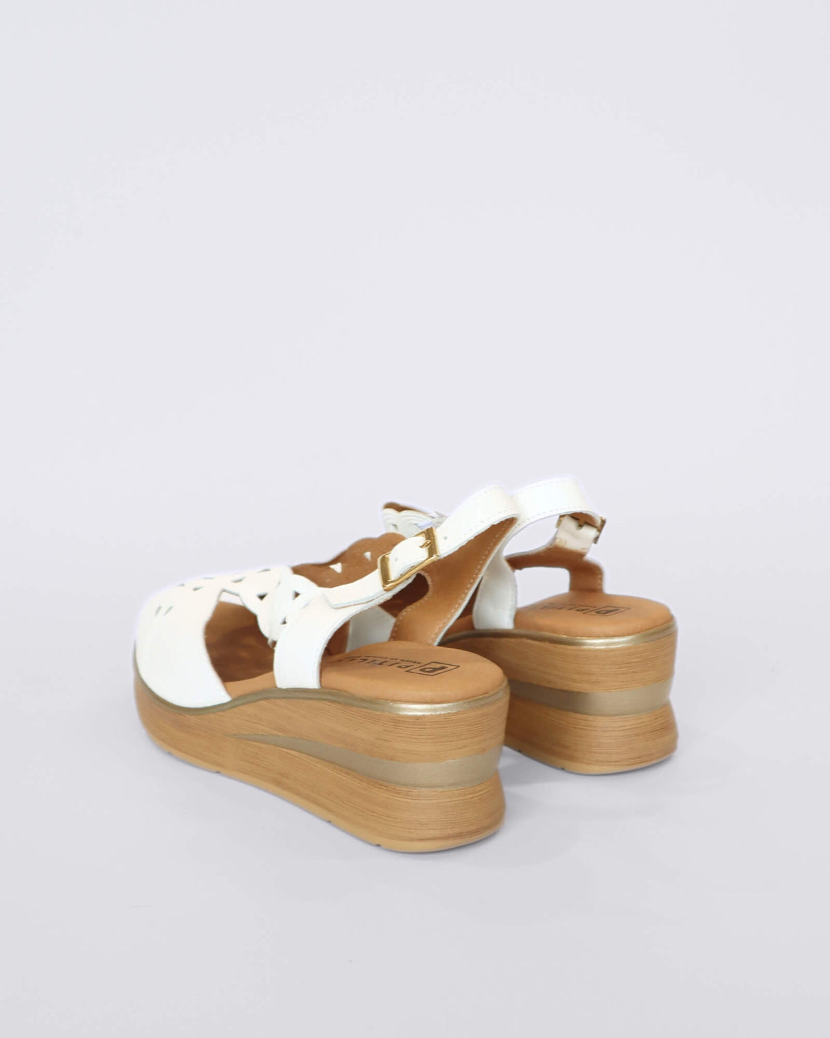 10351 WEDGE SANDALS BIANCO