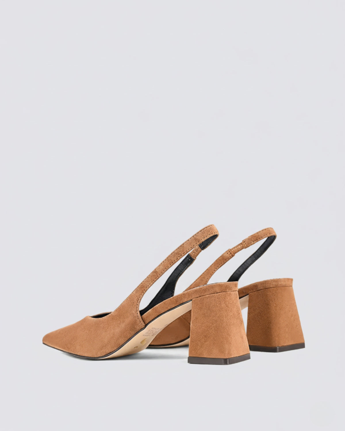 YANKEE SLINGBACK HEELS TOBACCO BROWN SUEDE