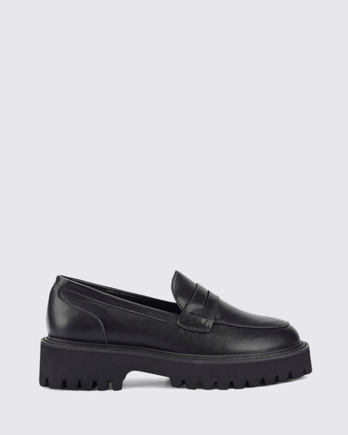 NEON CHUNKY LOAFERS BLACK