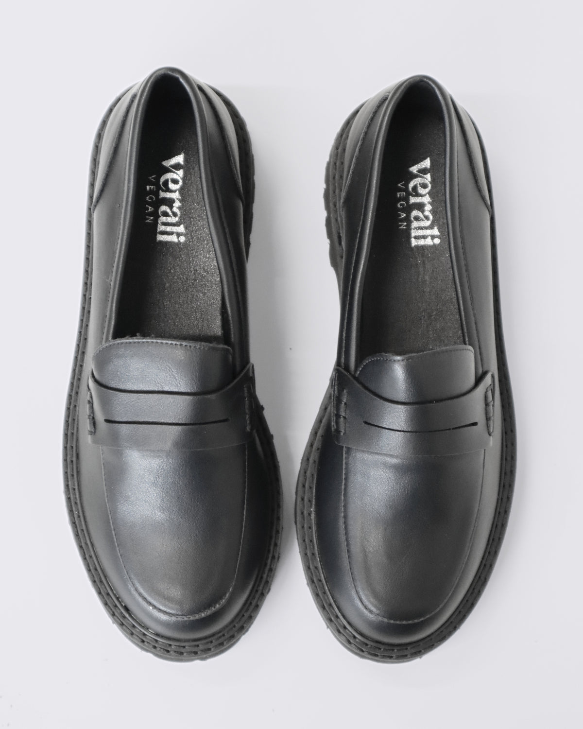 NEON CHUNKY LOAFERS BLACK
