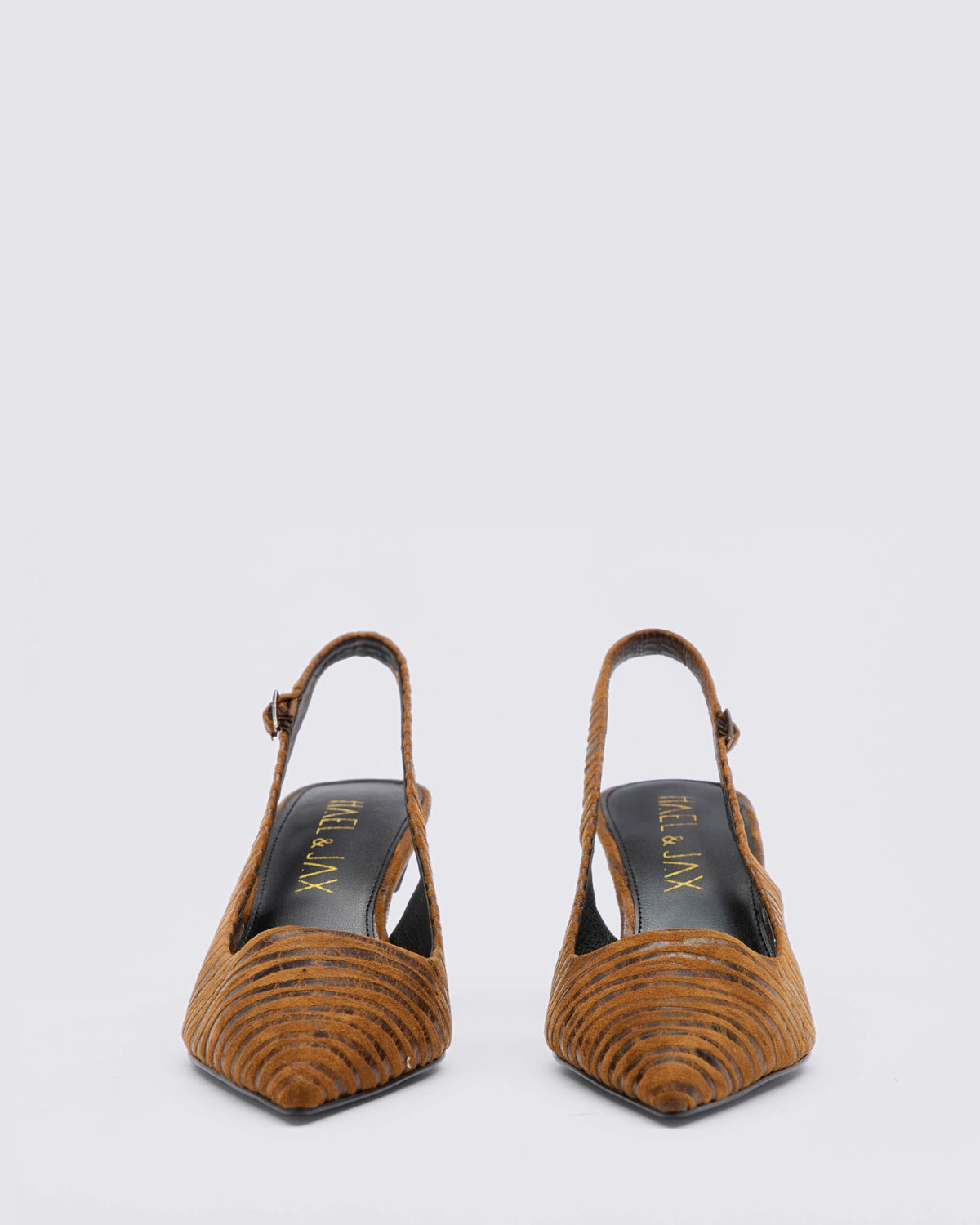 PETITE SLINGBACK HEELS MOCHA ANIMAL