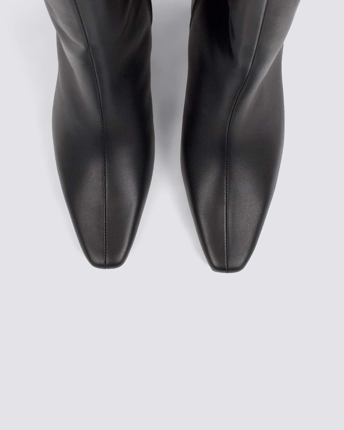 BLAKE CHISEL TOE LONG BOOTS BLACK