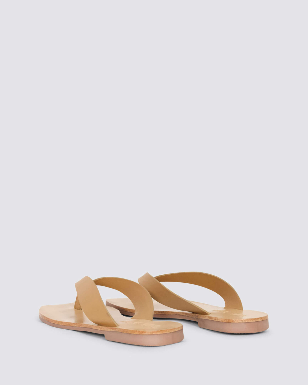 CALA LIONGA SANDALS TAN LEATHER