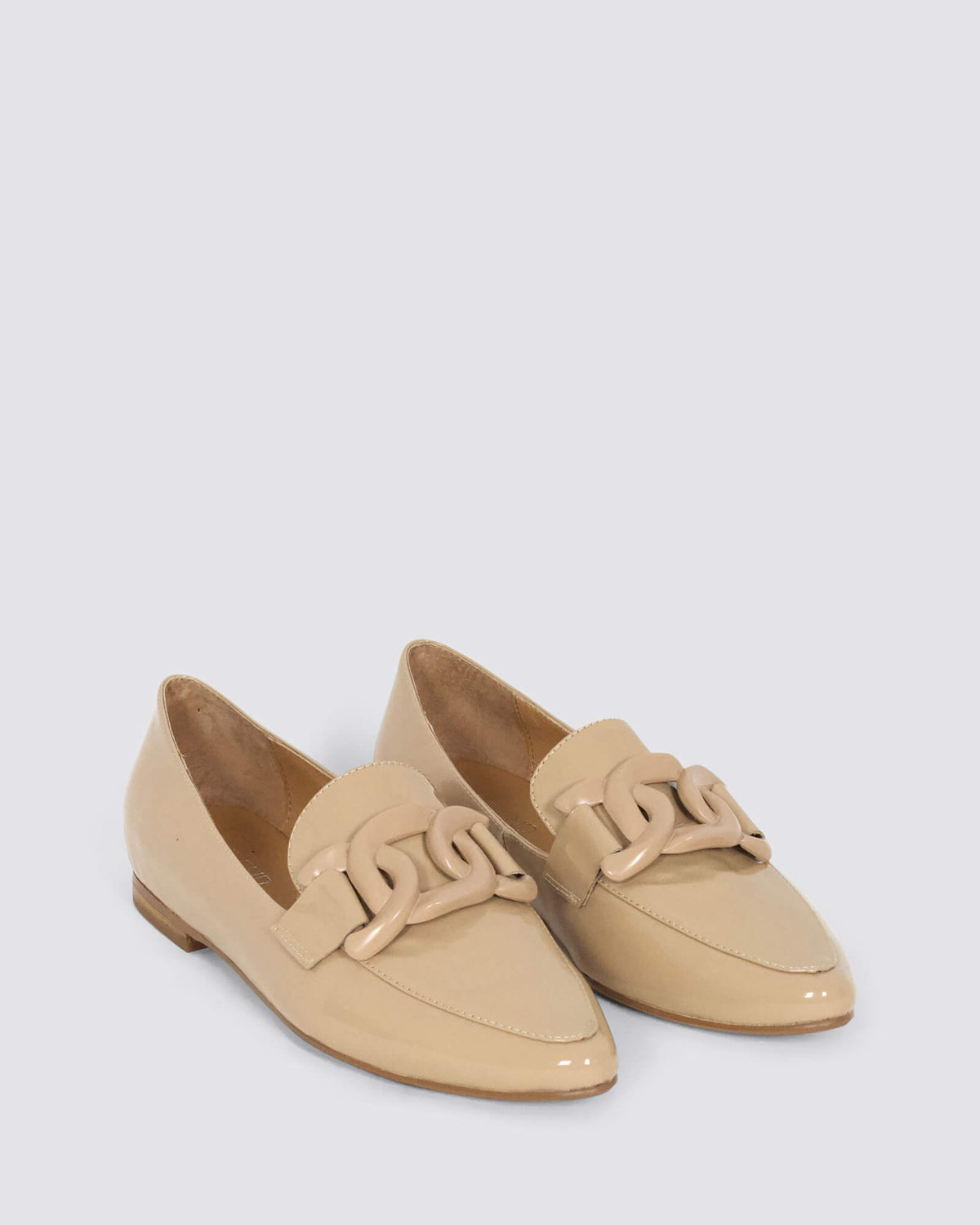 SOCORO LOAFERS CAMEL PATENT