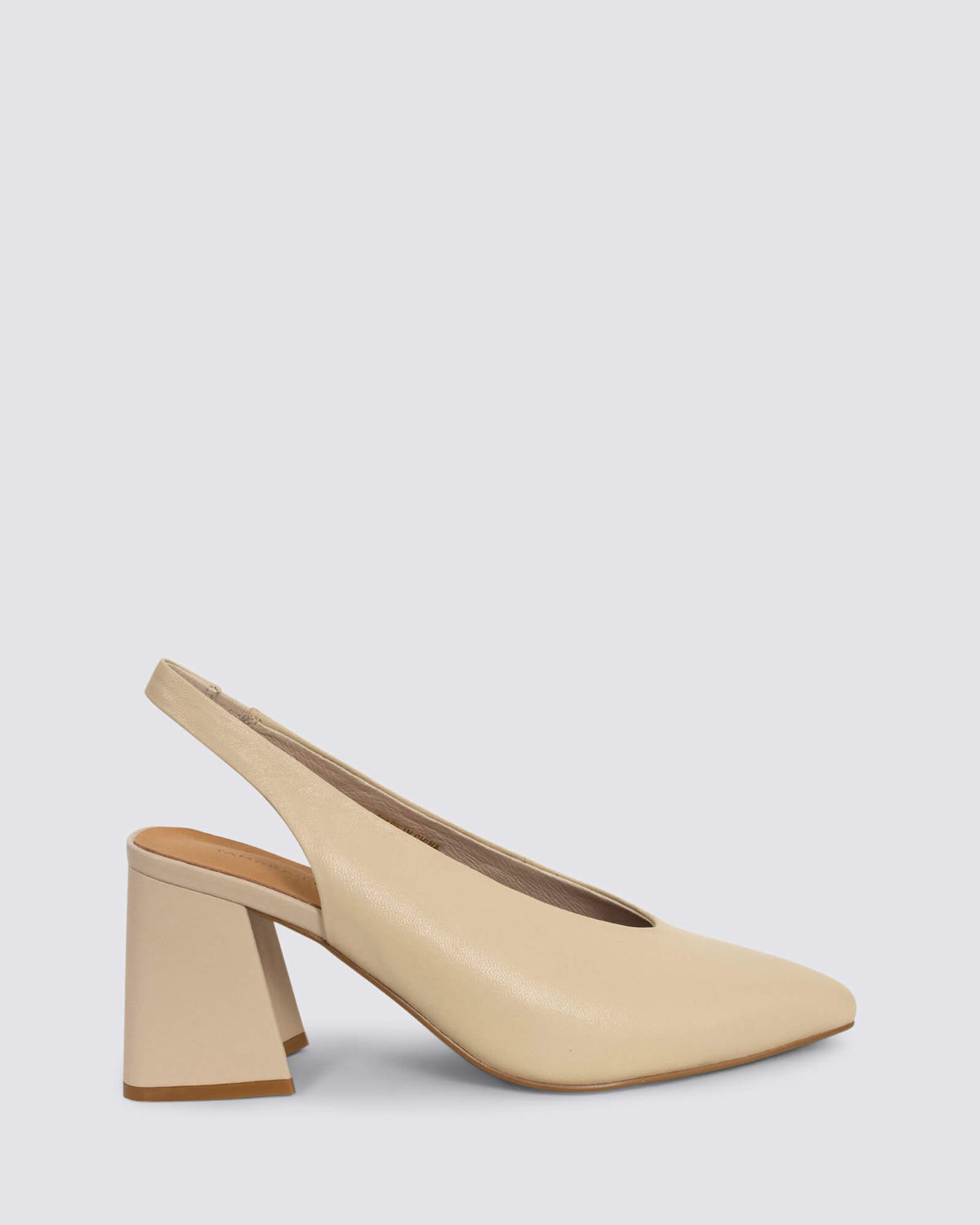 BEYAH SLINGBACK HEELS NUDE
