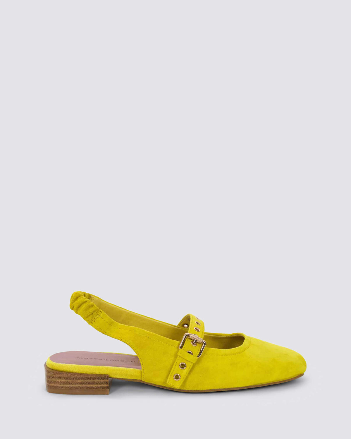 BLAST FLATS YELLOW SUEDE