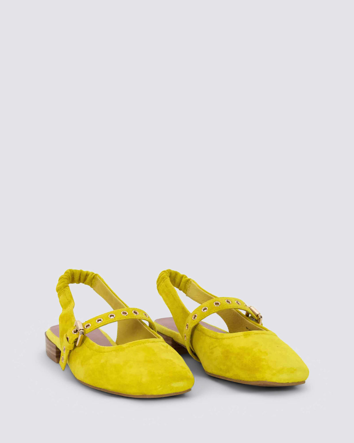BLAST FLATS YELLOW SUEDE